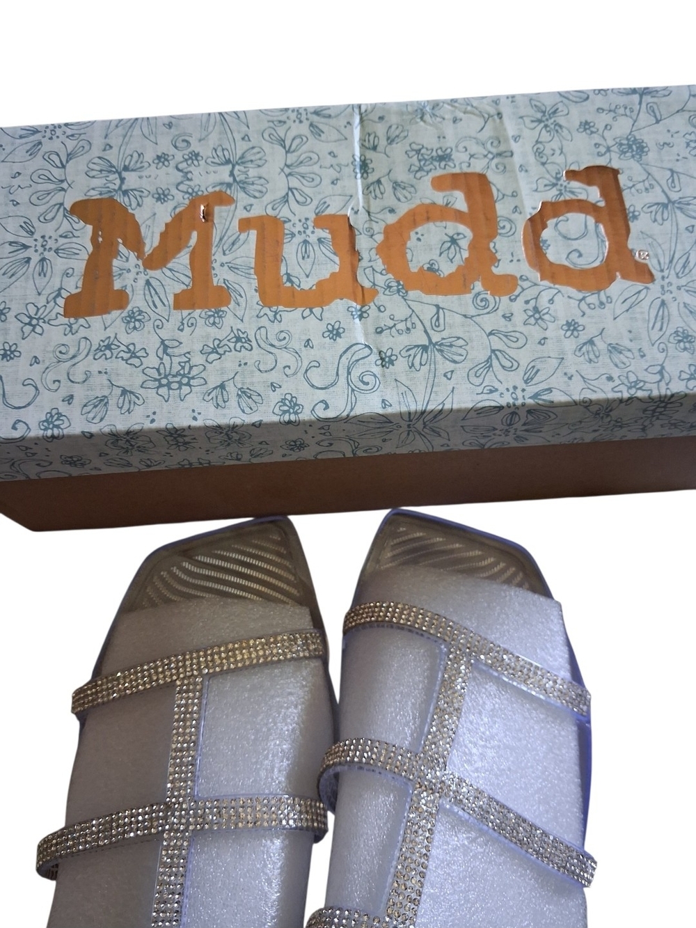 Mudd Clear Rhinestone Sandals - Picture 4 of 4